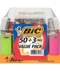BIC MINI LIGHTERS [ DISPLAY OF 50+3]