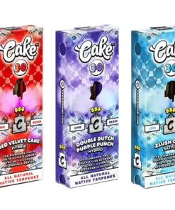 CAKE MONEY LINE (THCA + D8 LIVE ALCHEMY + THC-XR) 3GM LIVE RESIN DISPO 5CT/ BOX