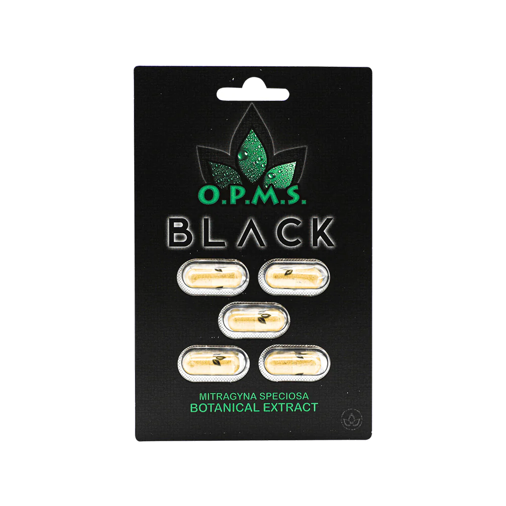 OPMS BLACK CAPSULES 5 PACK X 10