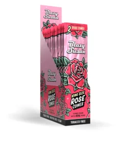 BLAZY SUSAN ROSE KING SIZE 2CT CONES 10PK