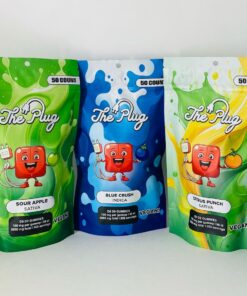 CBD PHARM THE PLUG D8 D9 VEGAN GUMMIES 50 COUNT 5000MG