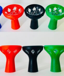 SILICON BOWL WITH GLASS HEAD