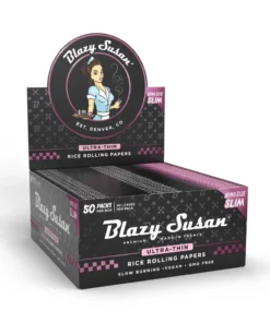 BLAZY SUSAN ULTRA THIN RICE PAPER KING SIZE 50PK