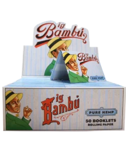 BIG BAMBU PURE HEMP ROLLING PAPER 50PK