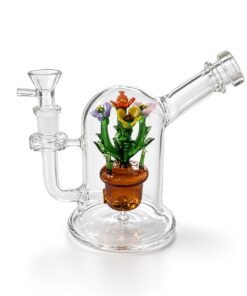 Alternative view of POTTED FLOWER WATER PIPE GB347