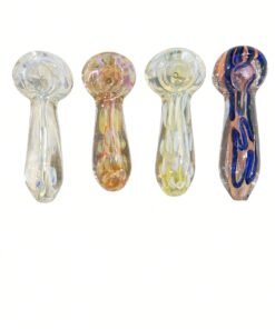 Alternative view of GOLD FUMED HAND PIPE PACK OF 4