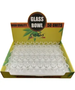 Alternative view of OIL SEED 10 MM MALE CLEAR BOWL DISPLAY OF 50