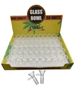 OIL SEED 10 MM MALE CLEAR BOWL DISPLAY OF 50