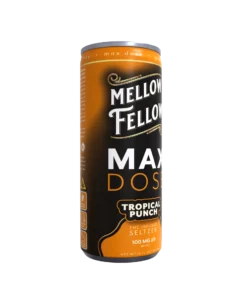 MELLOW FELLOW SIPS MAX DOSE SELTZER 100MG D9 4CT - Image 3