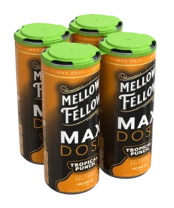 MELLOW FELLOW SIPS MAX DOSE SELTZER 100MG D9 4CT