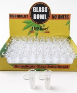 OIL SEED 18 MM MALE CLEAR BOWL DISPLAY OF 50