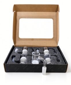 Alternative view of DIAMOND 14MM MALE 90 DEGREE OPAQUE BOTTOM BANGER 8CT/BOX QB04