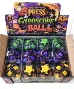 HALLOWEEN GYROSCOPE BALL 24CT/BOX