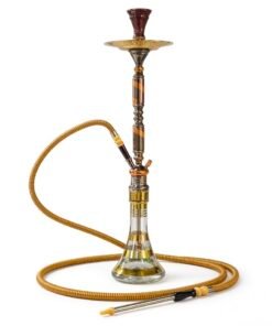 ZEBRA PYRAMID HOOKAH WITH CARRYING CASE