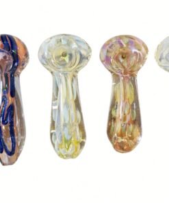 GOLD FUMED HAND PIPE PACK OF 4